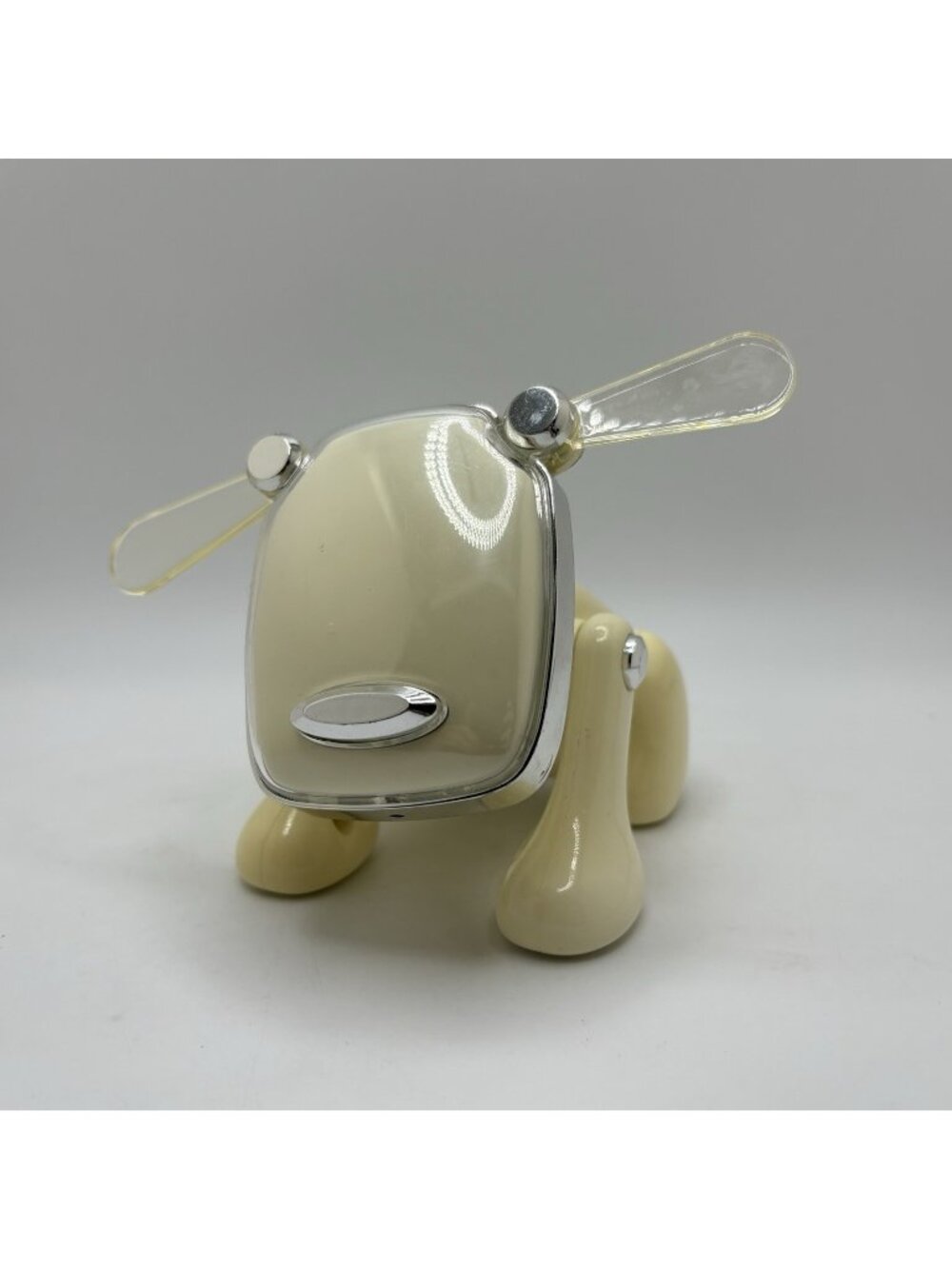 Hasbro Sega iDog Interactive Music Robot Dog Speaker White 2005 *NOT TESTED*
